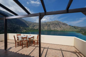 Lakescape Villa In Kournas - Amazing View
